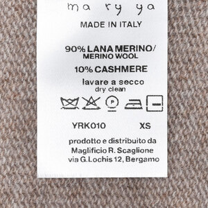 MA'RY'YA(マリア)<br>YRK010 カシミヤミックスボートネックニット 26052001025