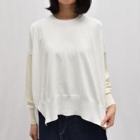 MM6 MAISON MARGIELA(エムエム6 メゾン マルジェラ)S52HA0101 クルーネック 切り替えニット【国内正規品】