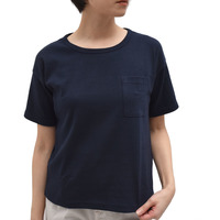 MAISON CORNICHON(メゾン コルニション)<BR>Pocket Tee ポケット ショートスリーブカットソー レディース 正規品